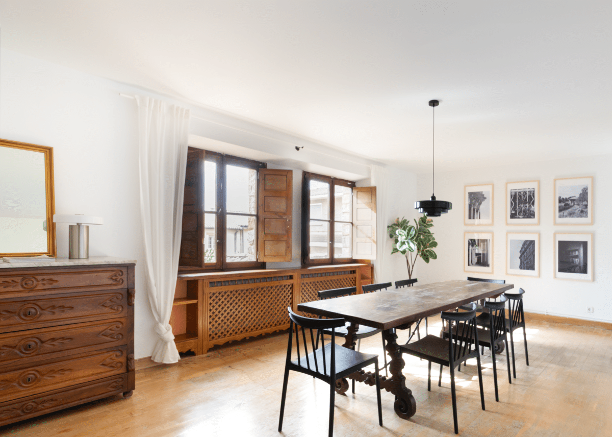 Dining room after home staging